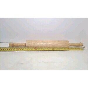 Vintage Wood Rolling Pin 18"